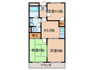 リンピアリリーの物件間取画像